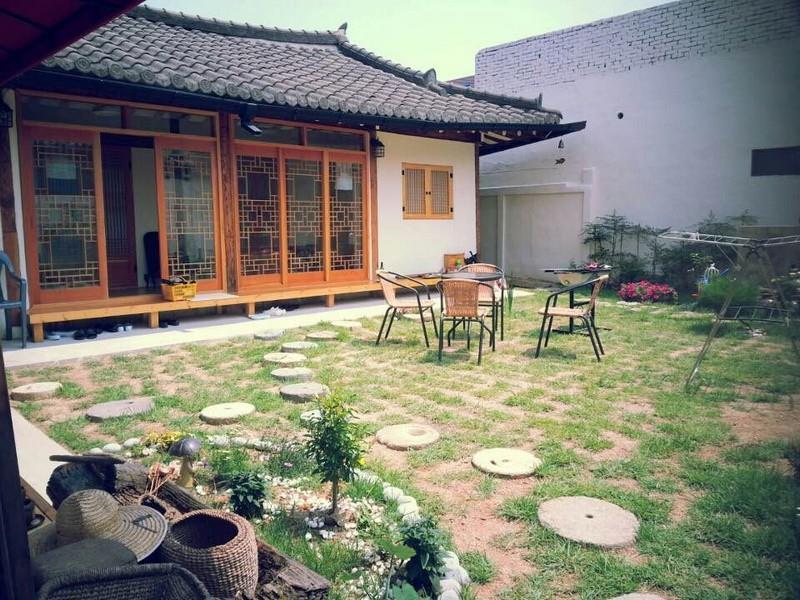 Jeonju Indigo Hanok Guesthouse Dış mekan fotoğraf