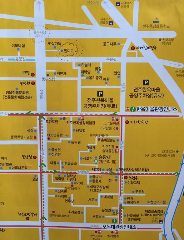Jeonju Indigo Hanok Guesthouse Dış mekan fotoğraf